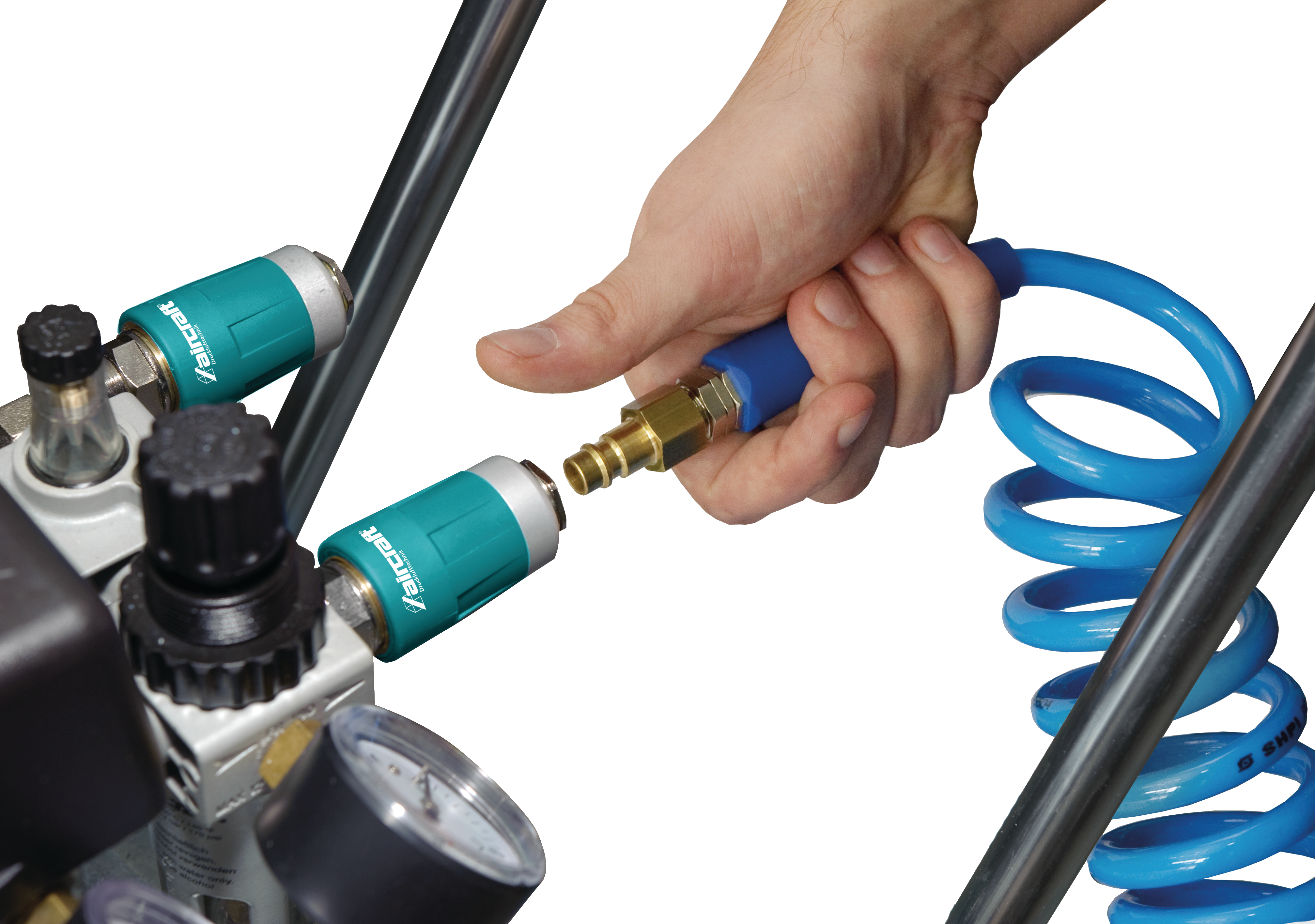 Hraðtengi  með 8mm slöngustút