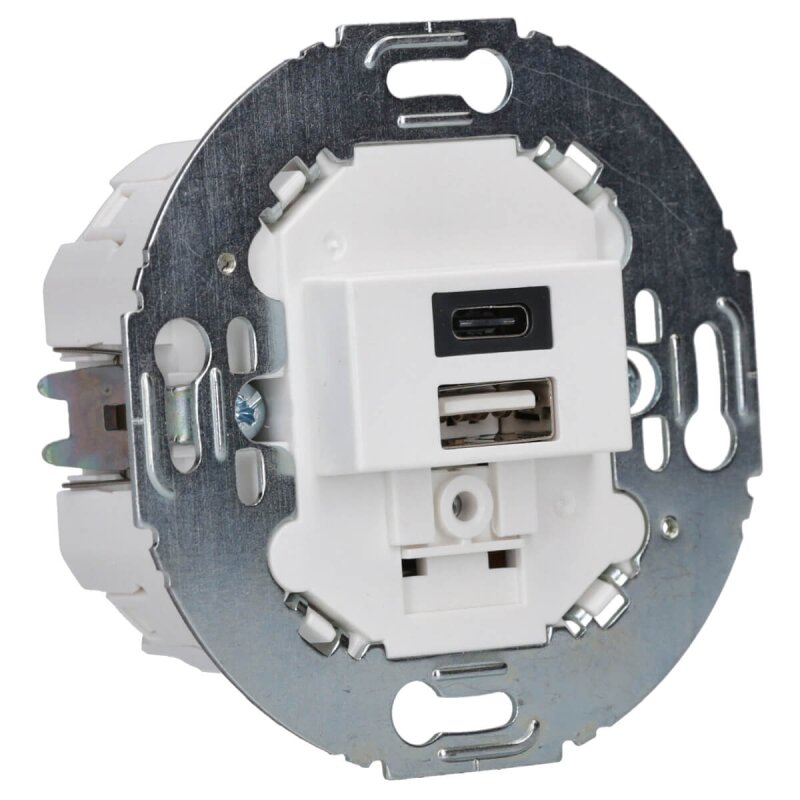 Hleðslut. 3,0A USB A+C Hv 1930