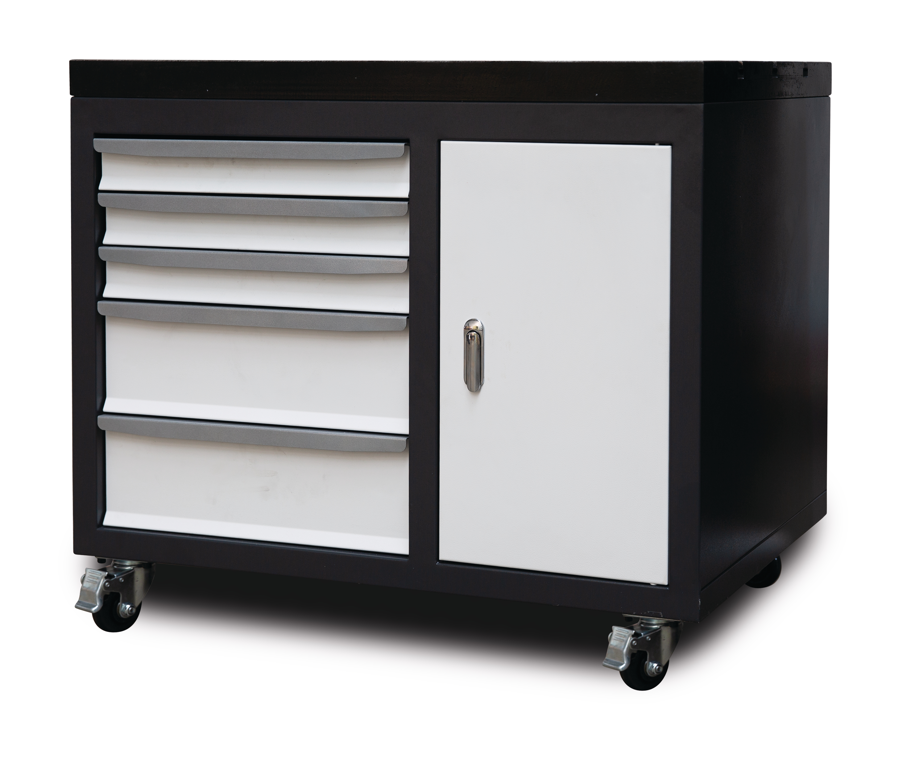 Vélaborð með T-raufum