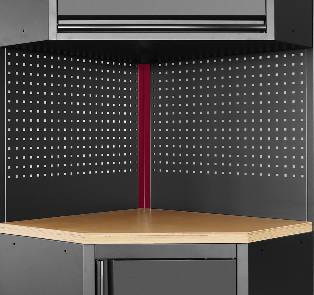 Tengijárn fyrir gataplötur SVART