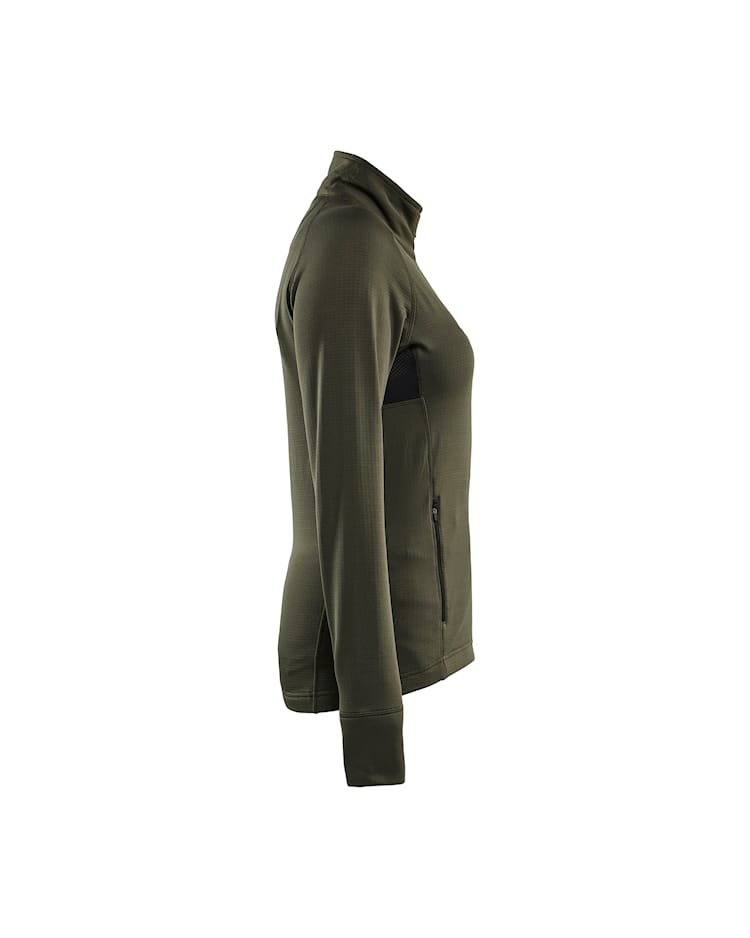 Flíspeysa dömu græn