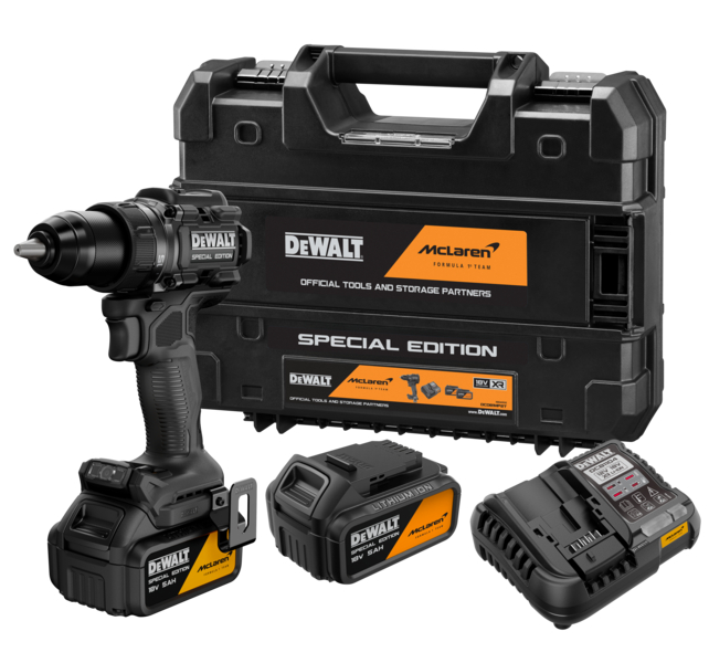 Hleðsluborvél 18V XR 2 x 5,0Ah McLaren