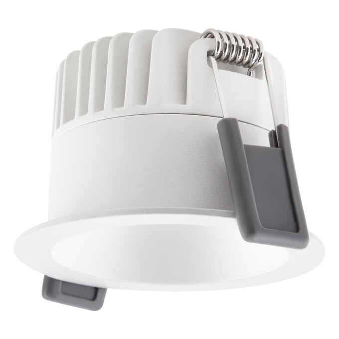 LEDV. SPOT DARKLIGHT 8W 640lm 930 Ø68mm IP44 DIM HVÍTT 36° Ra 90