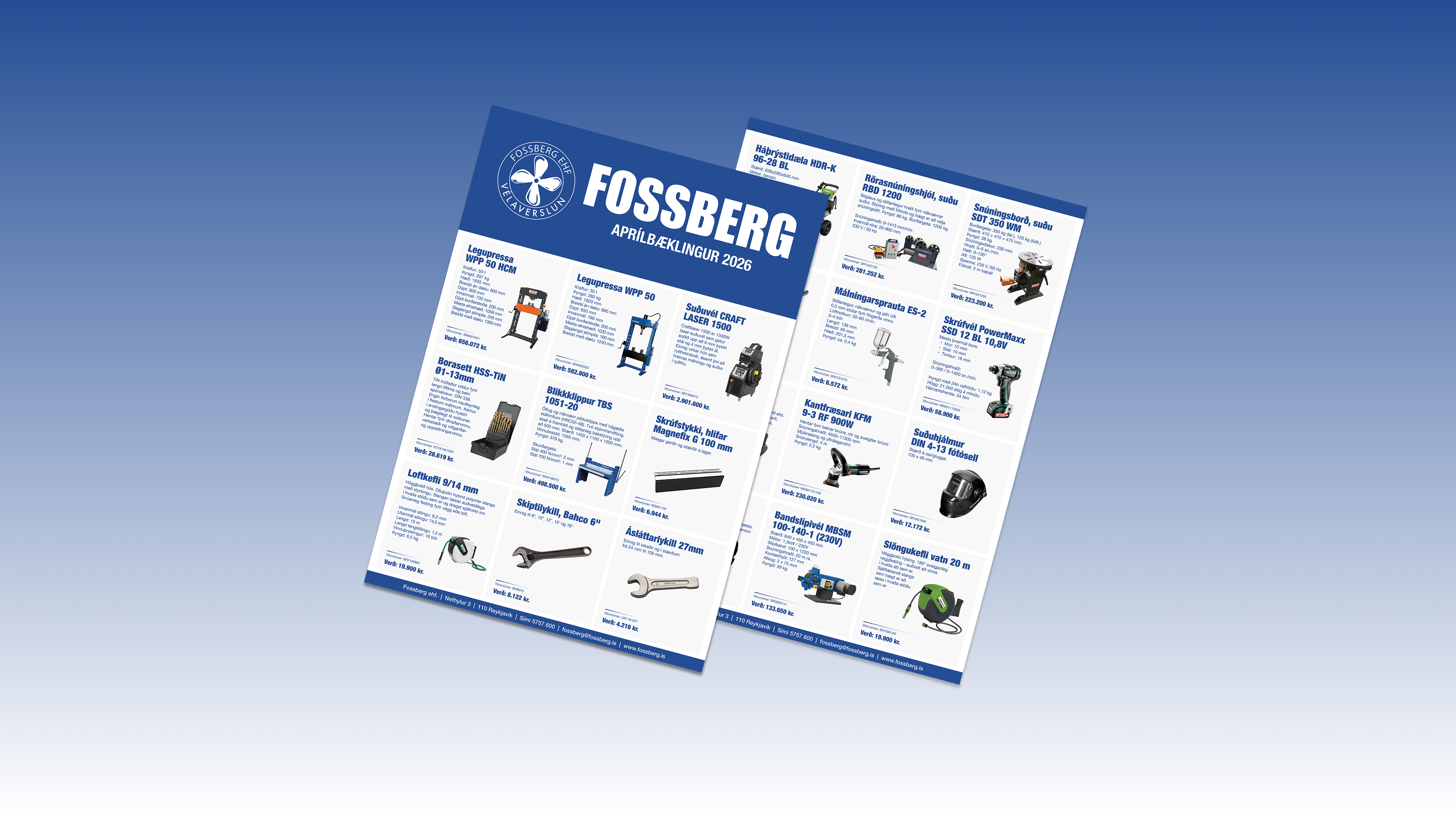 Apríl bæklingurinn