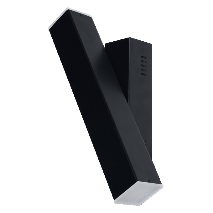 Osram Cross 2X5w X veggljós svart WIFI  