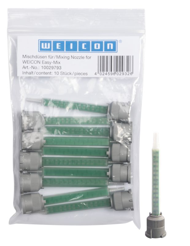 Blöndunarstútur f/lím grænn