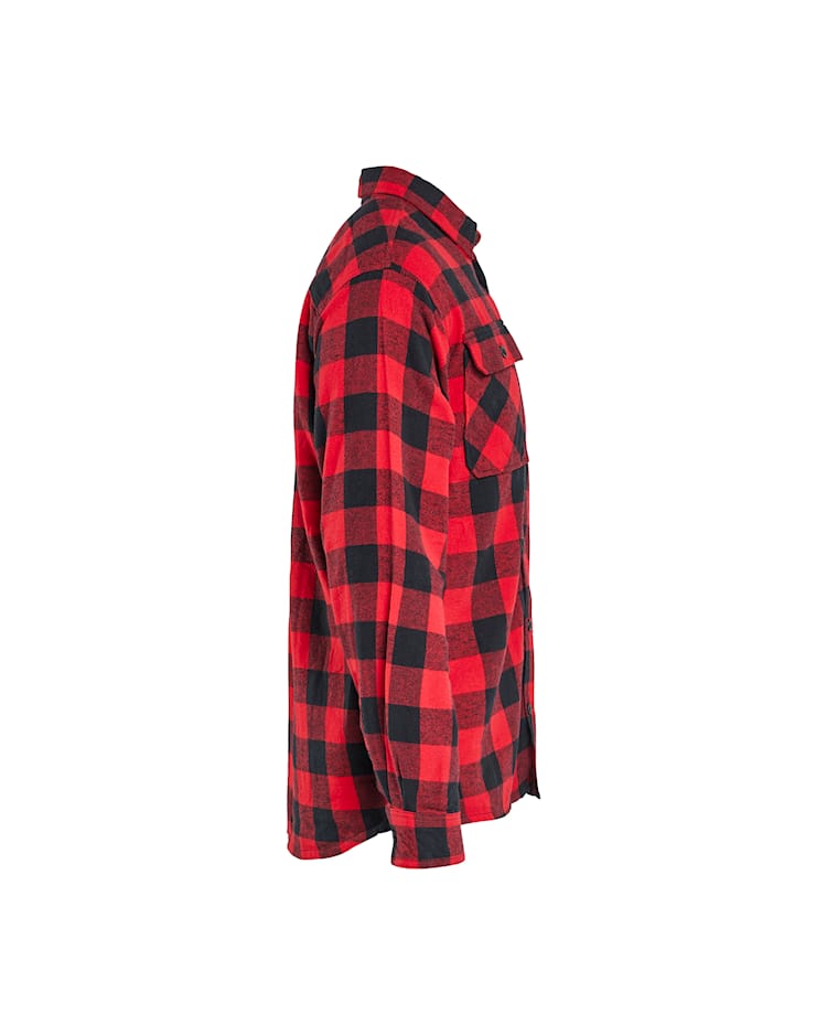 Flannelskyrta rauð 3XL