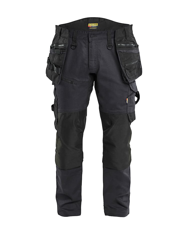 VINNUBUXUR STRETCH Svartar 