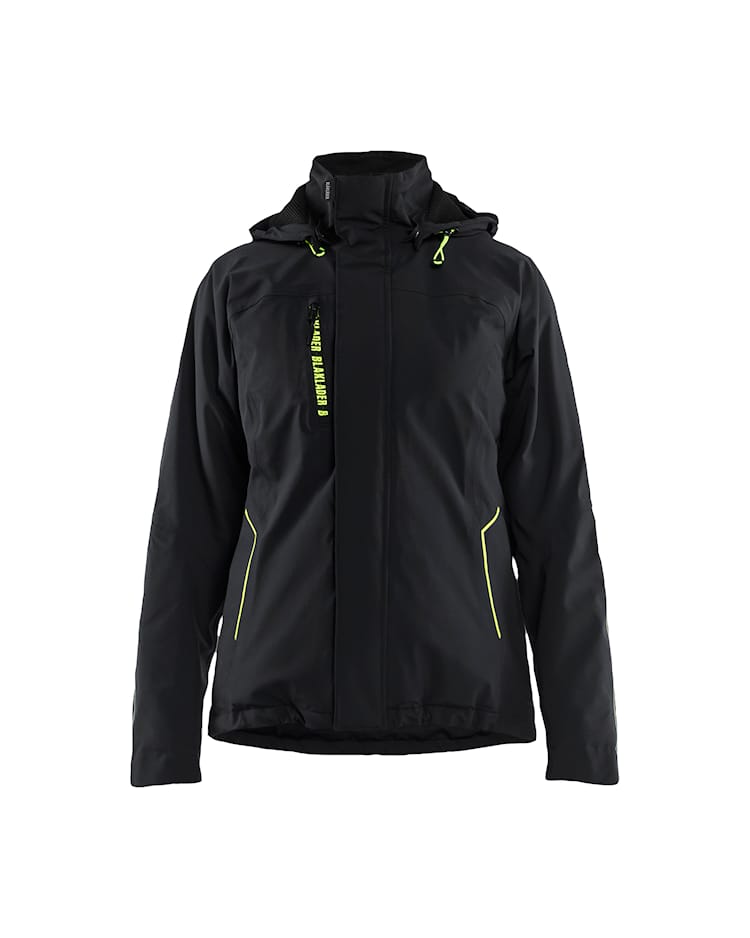 KV. JAKKI FUNCTIONAL SVÖRT/GUL L