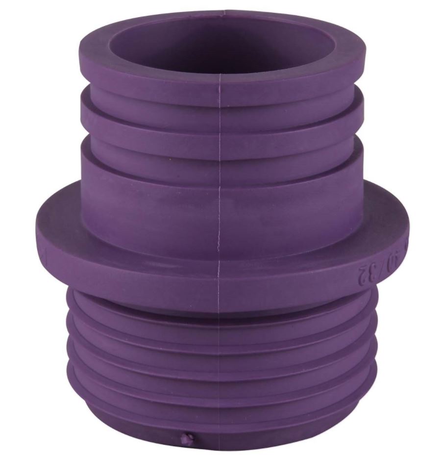 Gúmmín.45/32-40mm Fjólublár