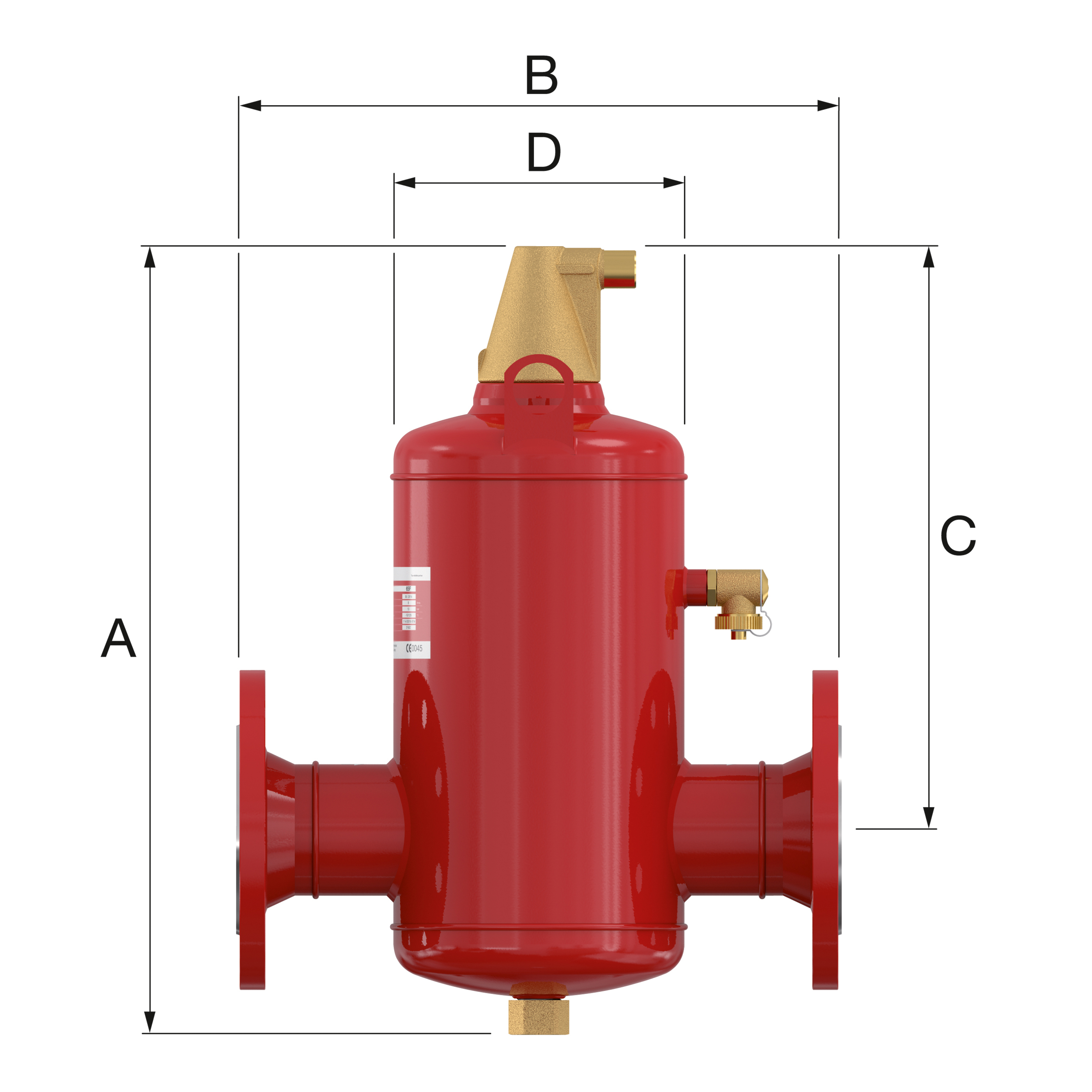 Loftskilja 2" Flexair