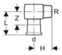 N-Hné Kubb 18x1/2"galv/press