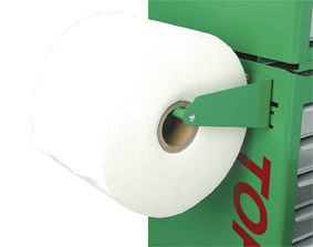 Standur á vagn f. bréfrúllu