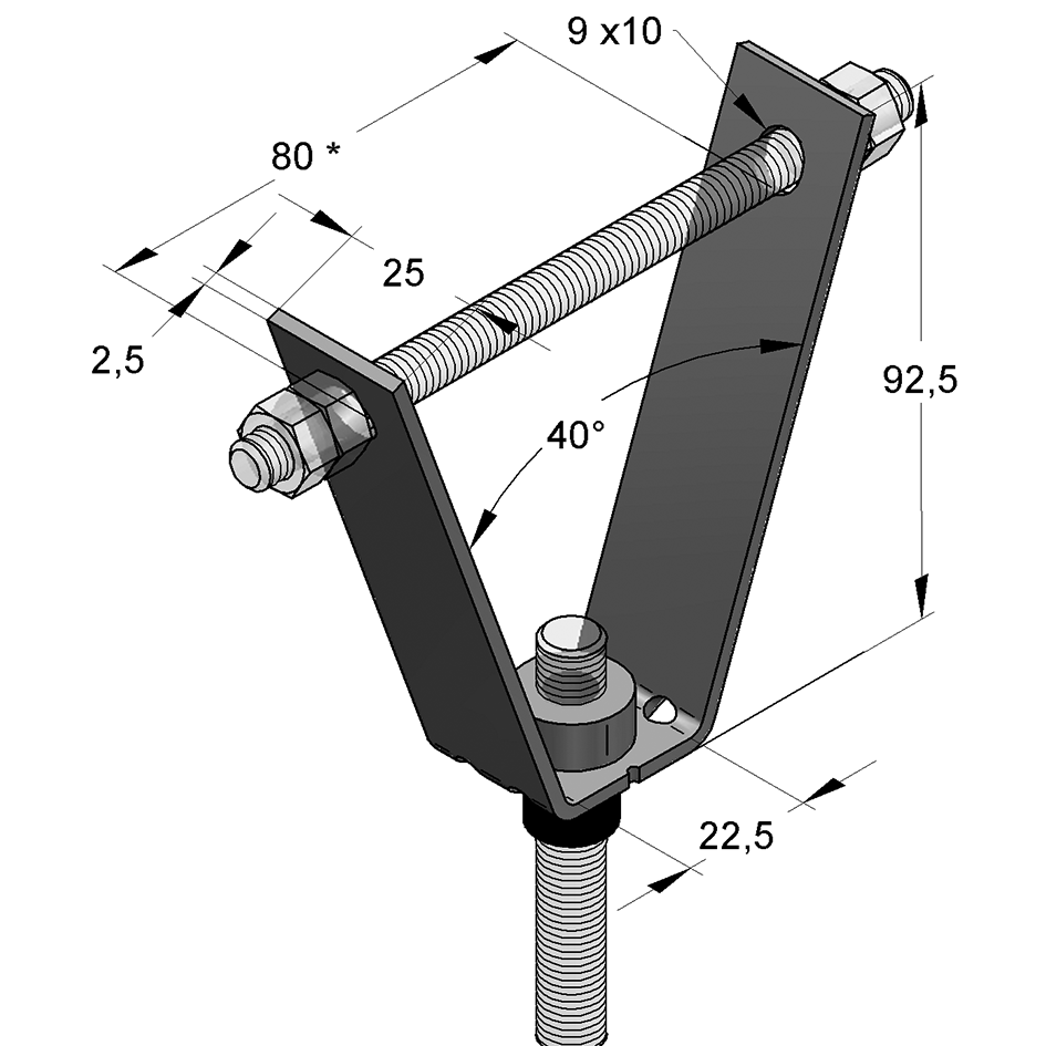 Trapisu festing 10m Mu-B M10