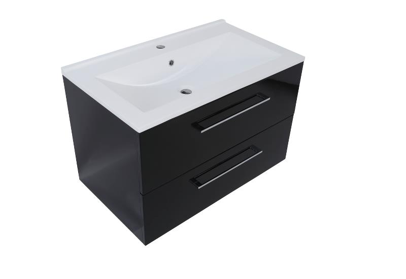 Nortiq Bakkedahl skúffuskápur 60cm Svart HG