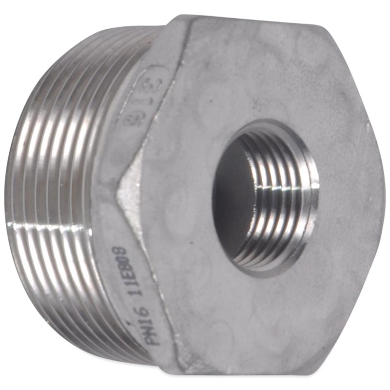 Nippil-Hólkur 11/4" x 1/2" Ryðfrítt