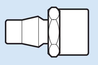 Nip ErgoNIP IG 1/4" F08 BSP