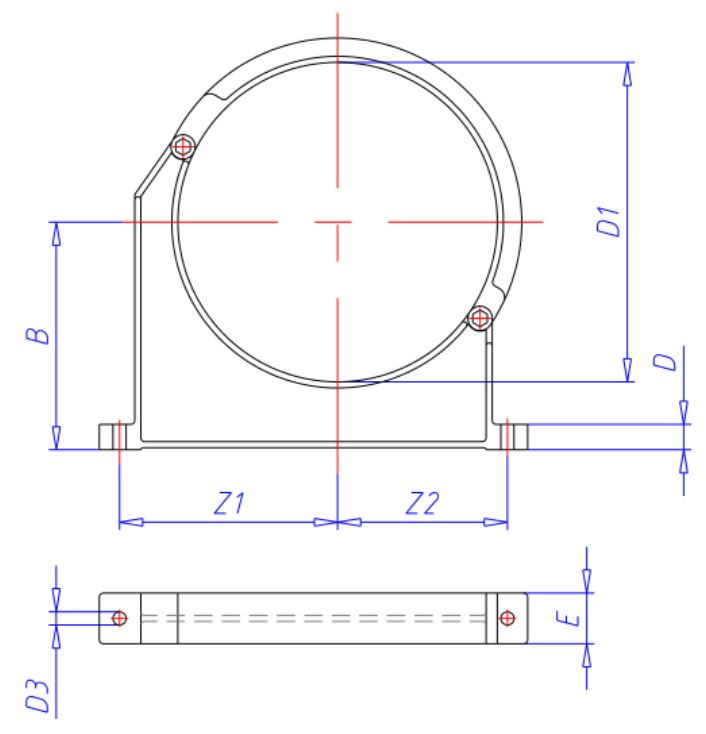 FESTINGAR F/VDL 125MM PE svart
