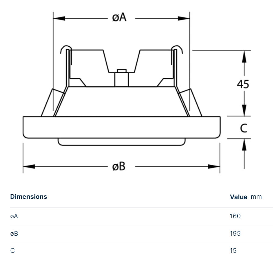 EFF 160 Úsogsventill