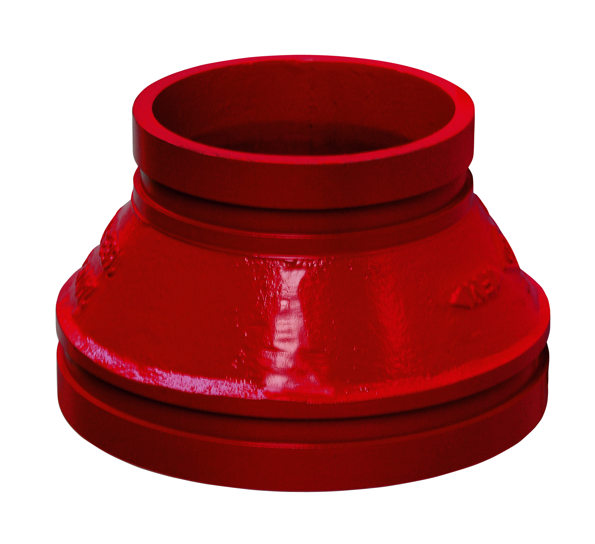 Gróp minnkun 21/2" x 2" rauð (ks)