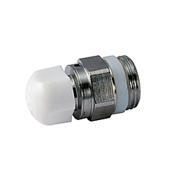 Loftskrúfa 1/4 m/hjól hvítt