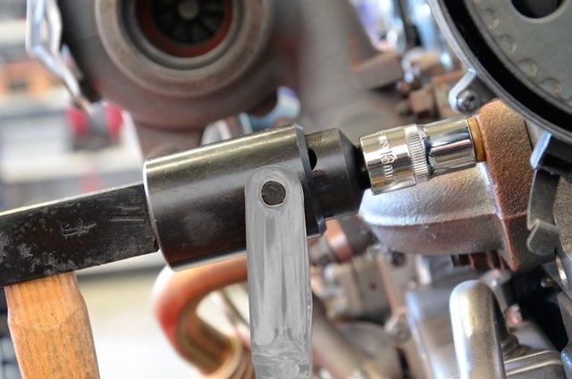 Átaksskaft 3/8"" ásláttar"