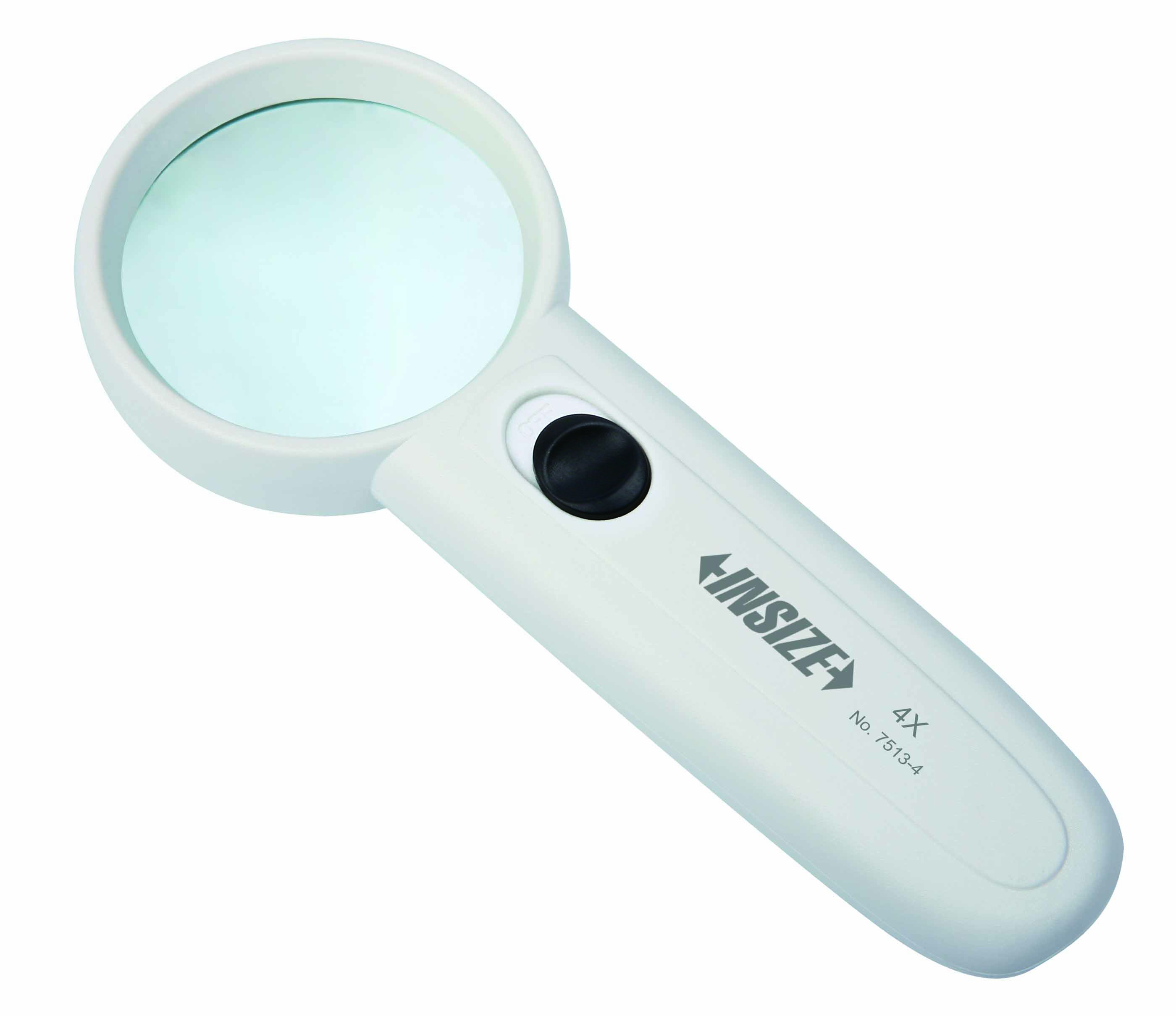 Stækkunargler með ljósi x4 stækkun