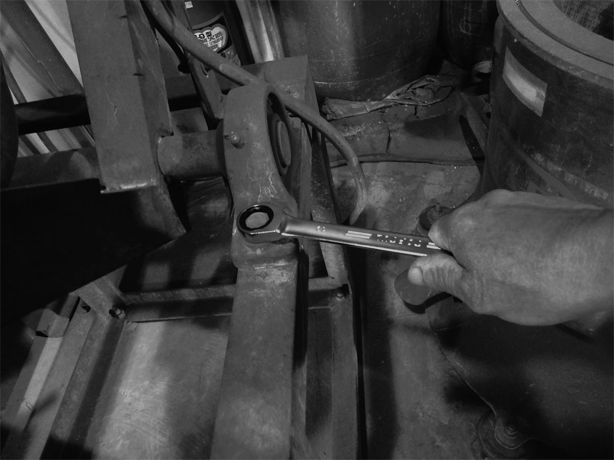 Skralllykill PRO 18 mm L:235mm