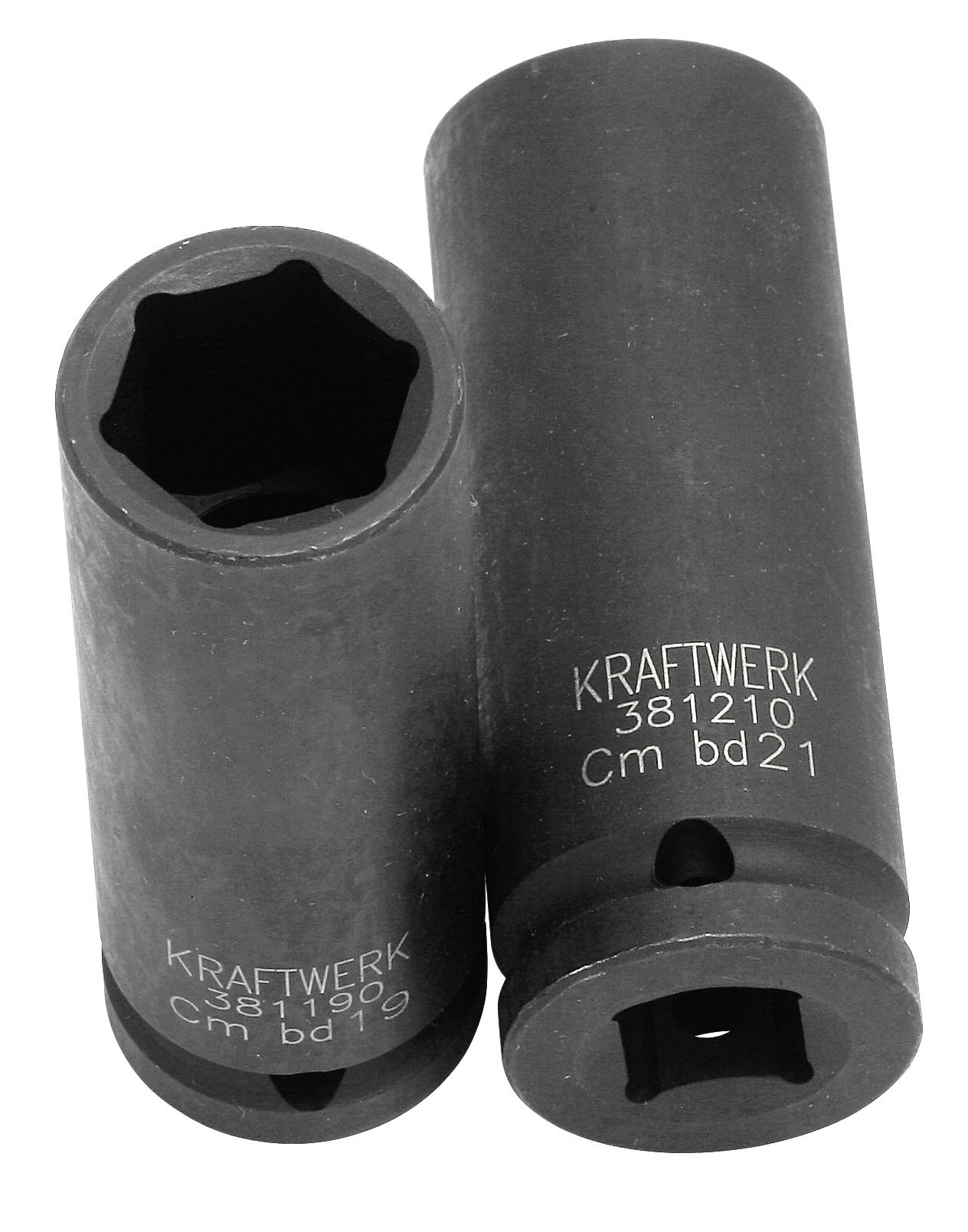 Toppur Langur Harður 1/2" 12mm