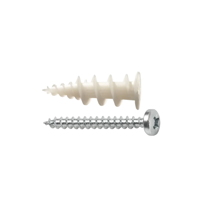 Gipsskrúfa plast 4,5-40