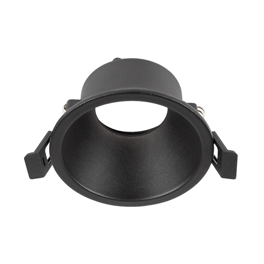 HOFFLIGHTS MALTA ROUND GU10 IP65 SVART Ø75mm