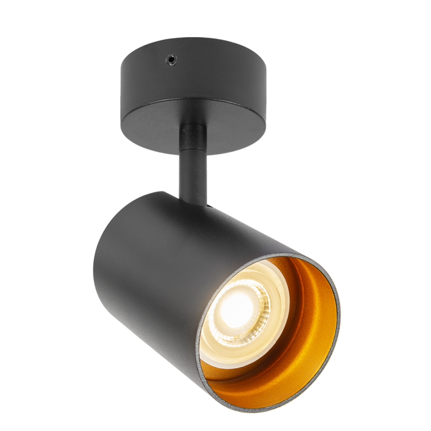 HOFFLIGHTS BOGOTA á loft GU10 (50W) – Svartur/gylltur
