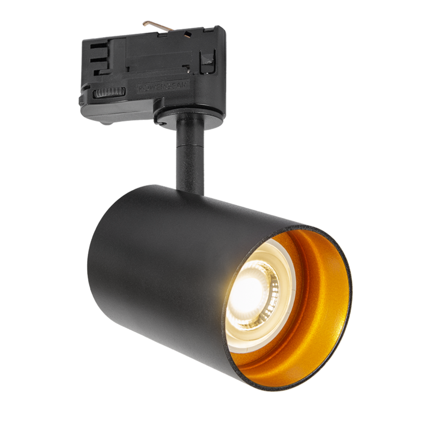 HOFFLIGHTS Bogota Global Kastari Svart-Gull MAX 50W f. 3fasa GU10