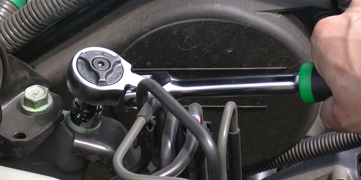 Skrall langt 1/2" m/ Lið 430mm