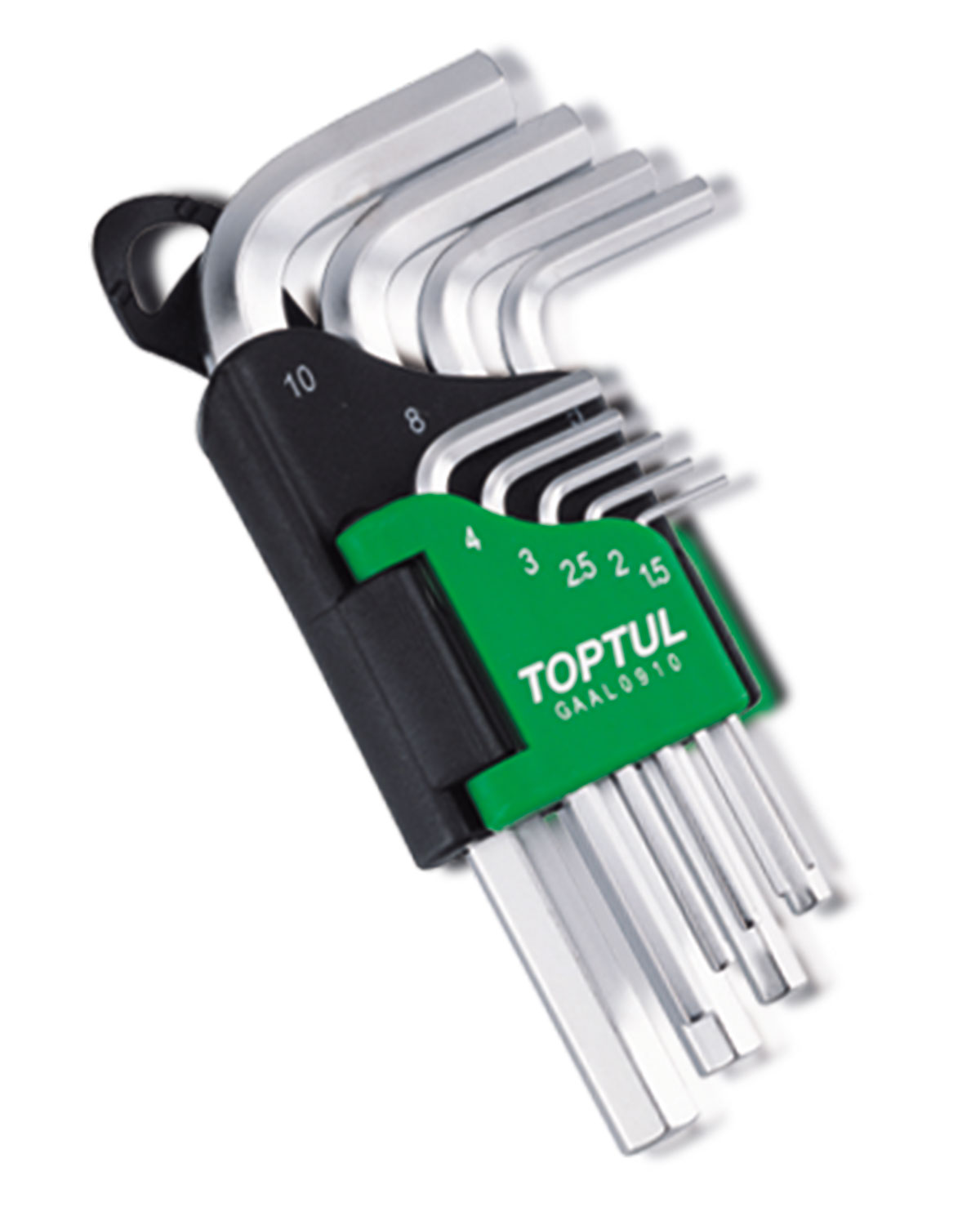 Sexkantsett Stutt Toptul