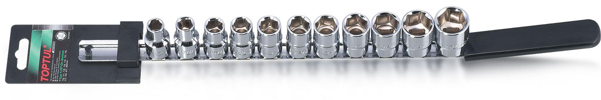 Toppasett á sleða 1/2" 6pkt