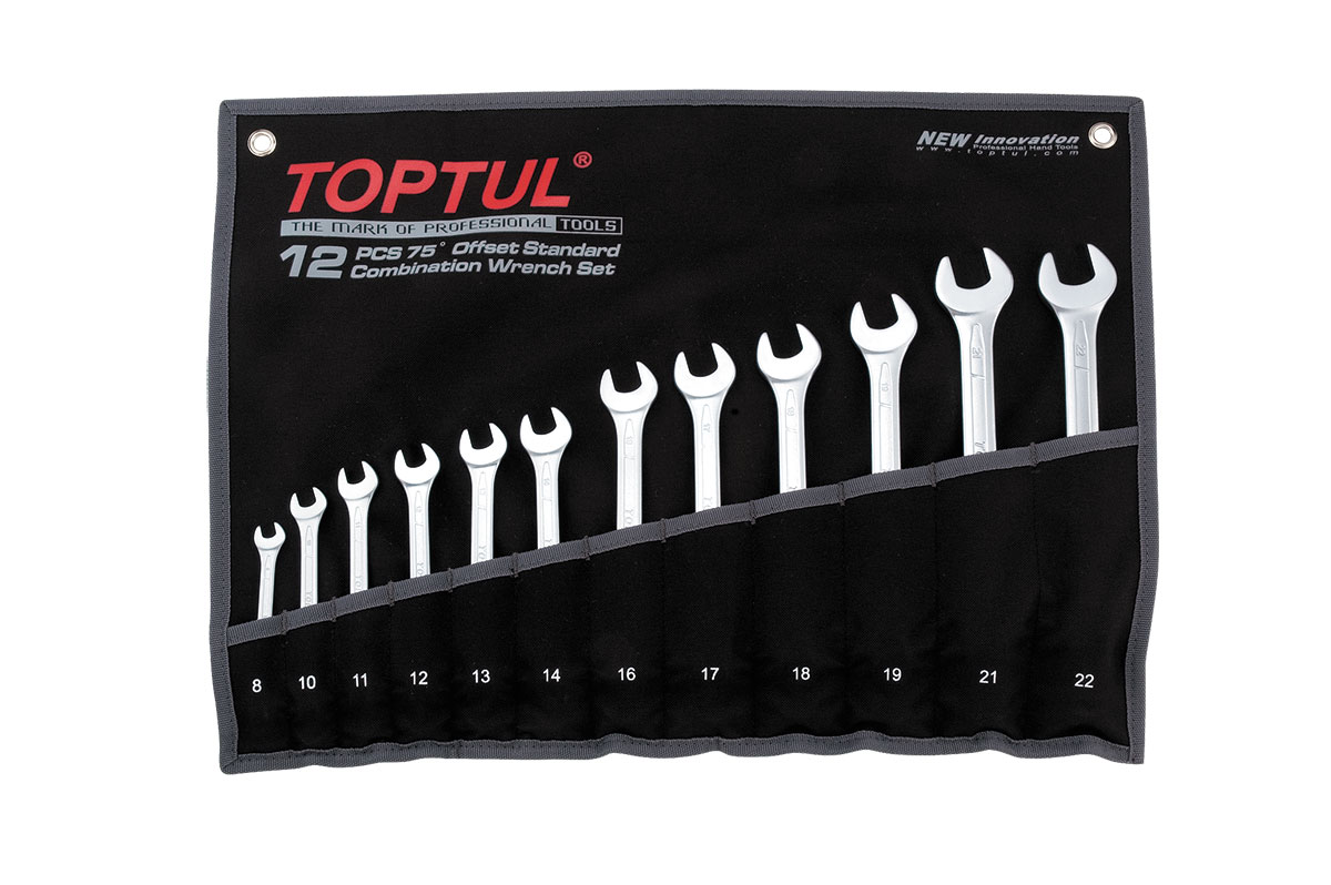 Fastlyklasett M8-M22 12 stk