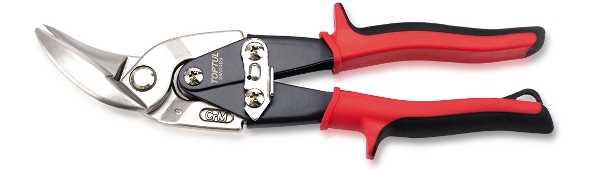 Blikkklippur Offset Vinstri Rauð