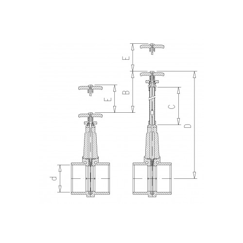 Hnífloki 110mm DN110 UPVC