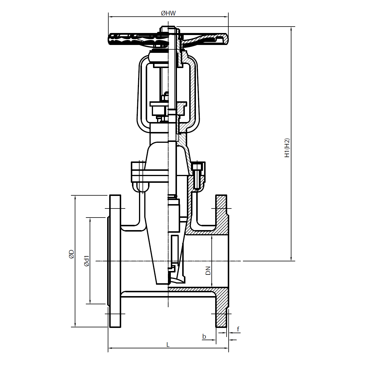 OSY flángsloki 21/2"  Rauðu