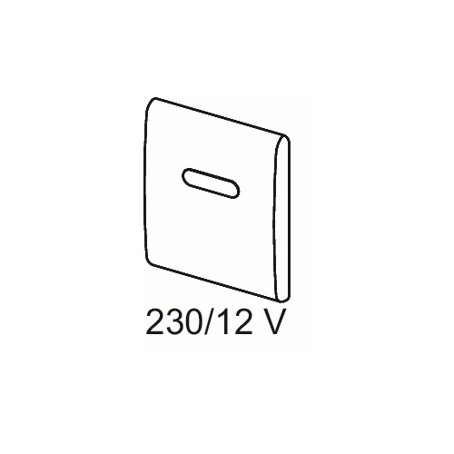 TECEplanus steel f/þvagskál 230/12V