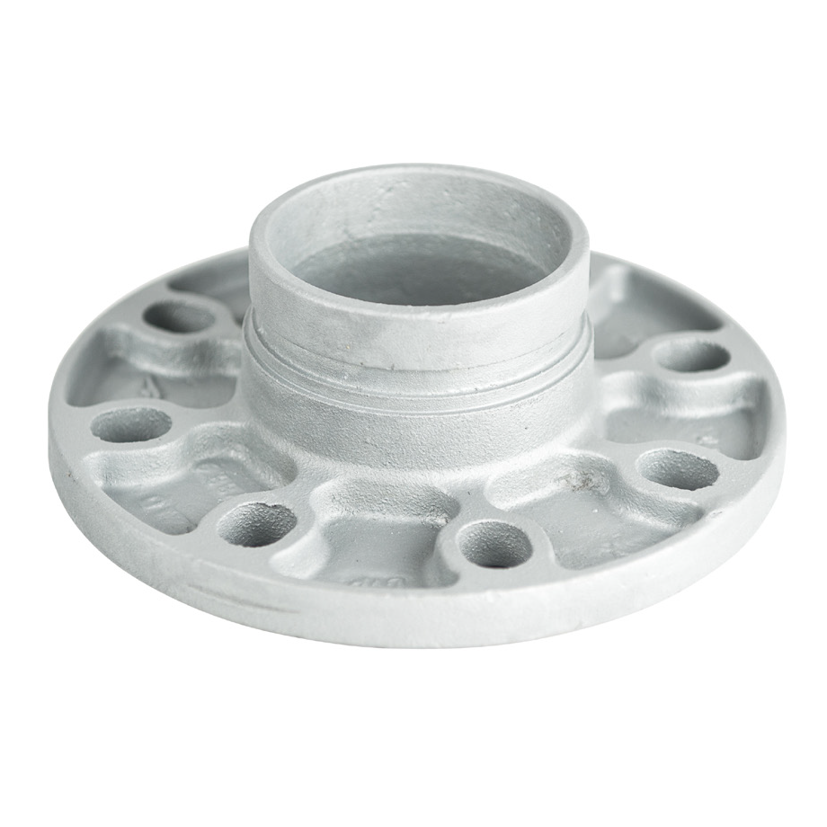 Gróp flangs 4" galv (ks)