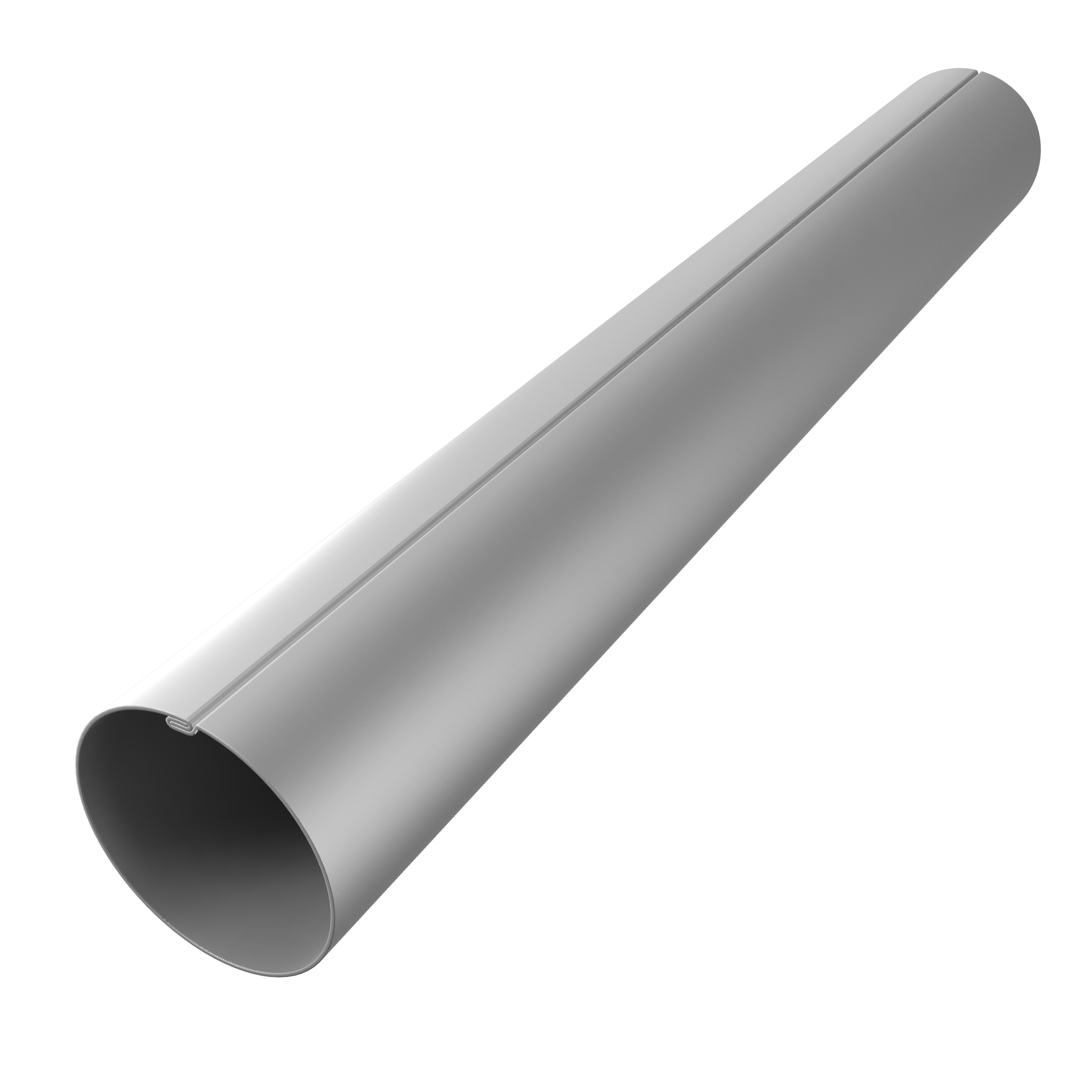 Niðurfallsrör 70 Silfur Grátt