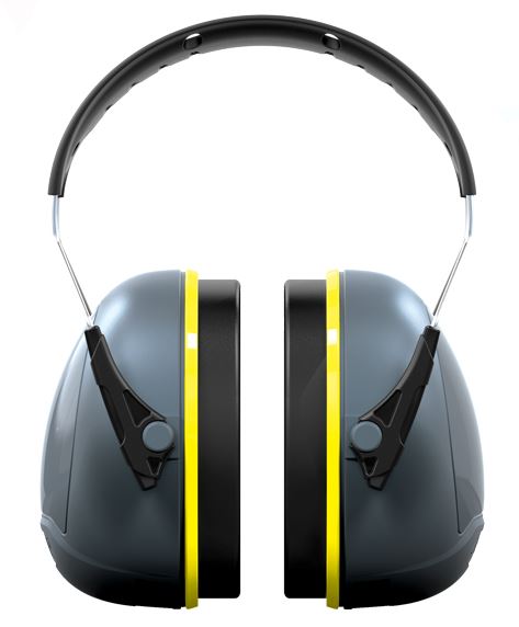 Heyrnahlífar Sonis2 (SNR 31) grá/gular