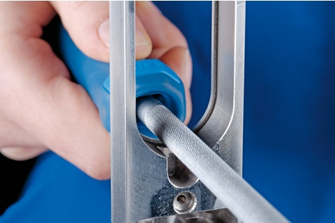 Þjöl, rúnn 150mm milligróf