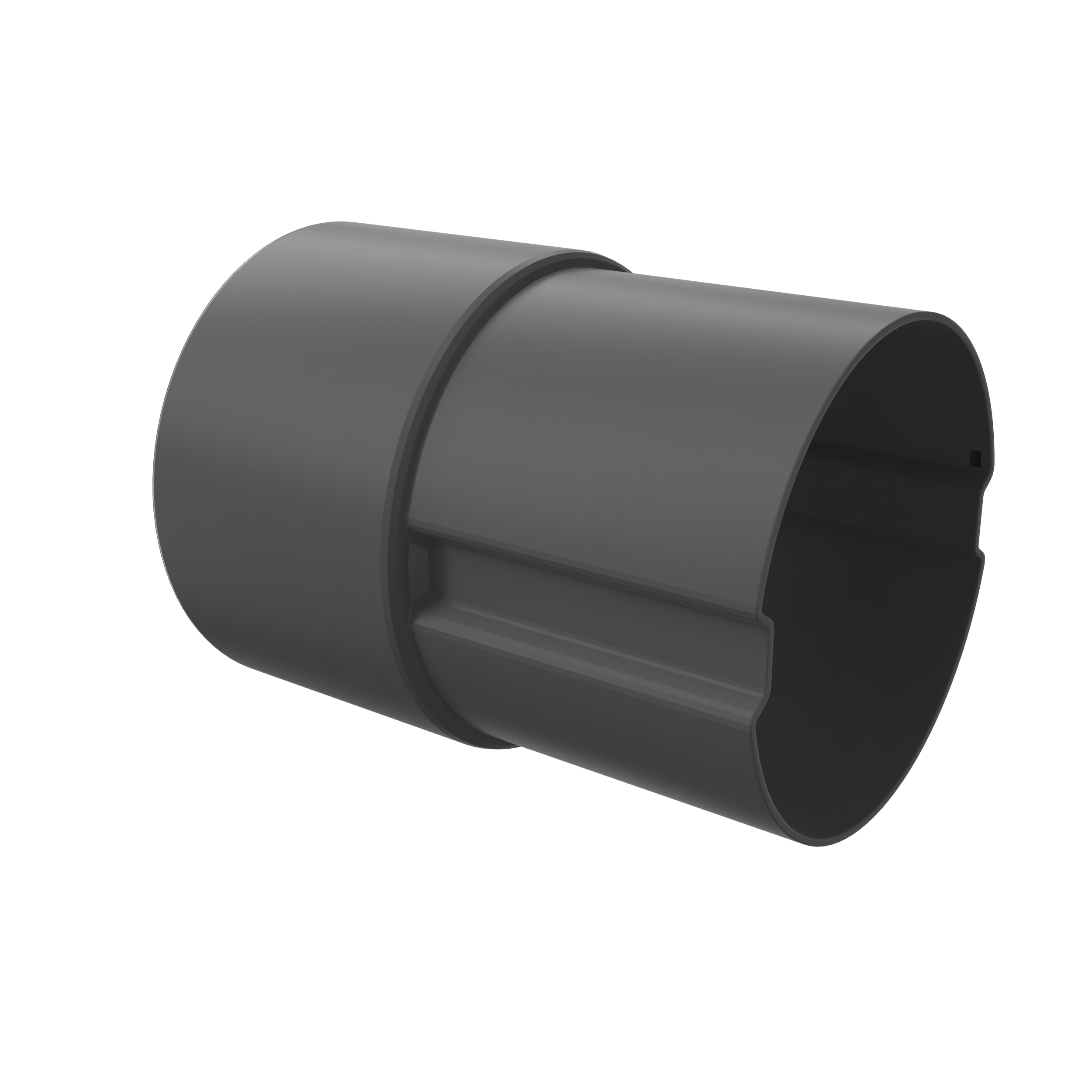 Niðurfallsmúffa 75/70 Dökk Grá