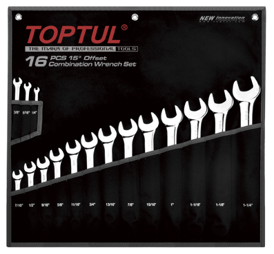 Fastlyklasett Tau - 1/4-1 1/4"