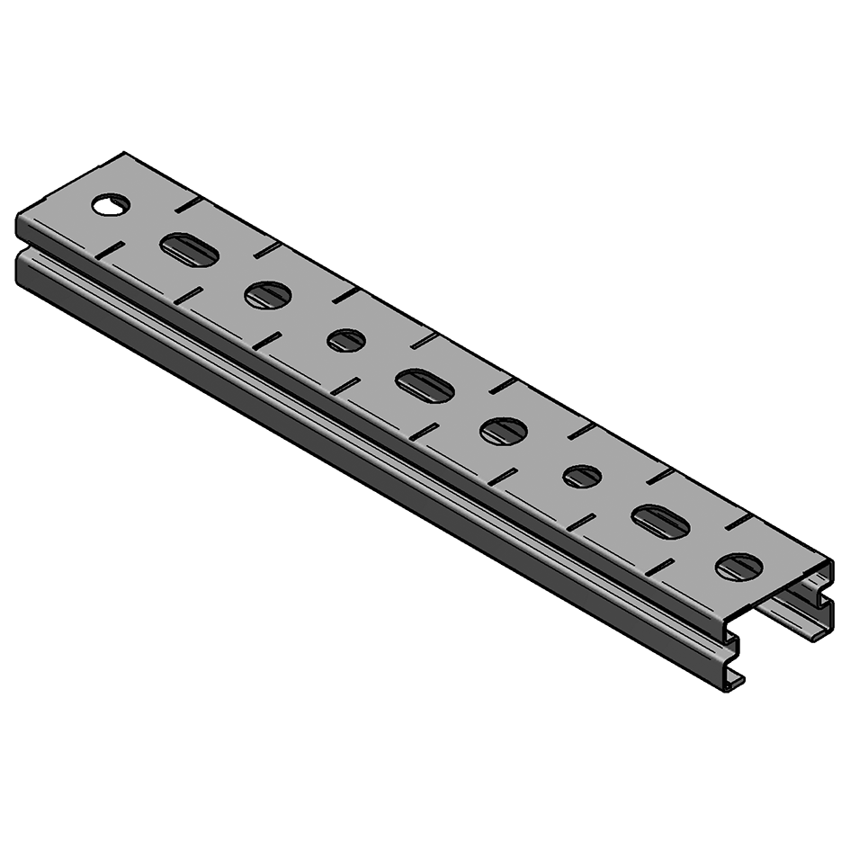 Brautir STEX 35/20 0,8mm 2mtr. Galv