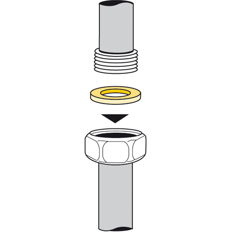 GÚMMÍPAKKNING 11/2" - 35x45x3