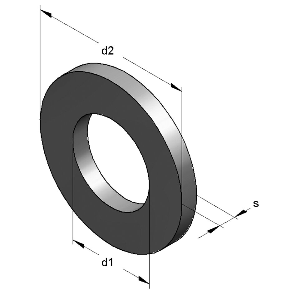 Ryðfr. skinna 8,4x16x1,6 mm 304